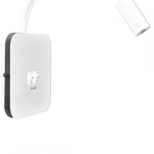 Bedside lamp BASE 8W+2W WHITE