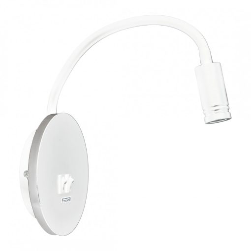 Bedside lamp BASE 8W+2W WHITE