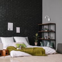 Bedside lamp BASE 8W+2W WHITE