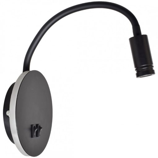 Bedside lamp BASE 8W+2W BLACK