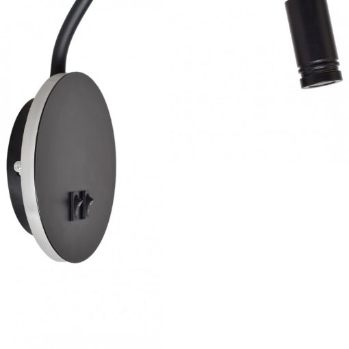 Bedside lamp BASE 8W+2W BLACK