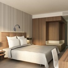Bedside lamp BASE 8W+2W BLACK