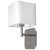 Wall lamp NAPOLI WHITE/CHROME 1xE27
