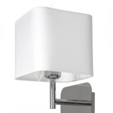 Wall lamp NAPOLI WHITE/CHROME 1xE27