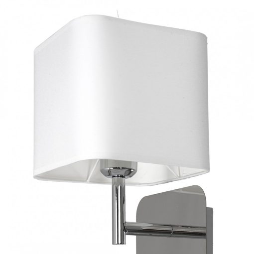 Wall lamp NAPOLI WHITE/CHROME 1xE27