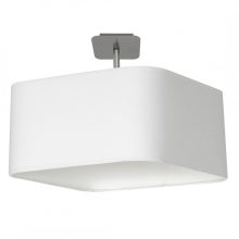 Ceiling lamp NAPOLI WHITE/CHROME 1xE27