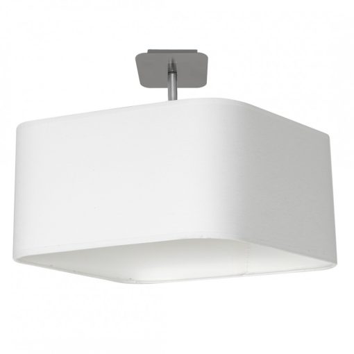Ceiling lamp NAPOLI WHITE/CHROME 1xE27