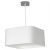 Pendant lamp NAPOLI WHITE/CHROME 1xE27