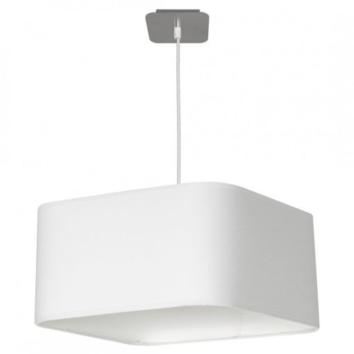 Pendant lamp NAPOLI WHITE/CHROME 1xE27