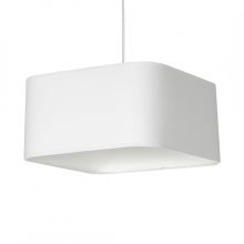 Pendant lamp NAPOLI WHITE/CHROME 1xE27