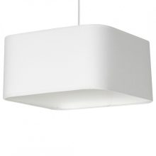 Pendant lamp NAPOLI WHITE/CHROME 1xE27