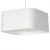 Pendant lamp NAPOLI WHITE/CHROME 1xE27