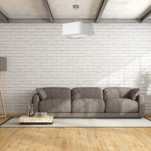 Pendant lamp NAPOLI WHITE/CHROME 1xE27