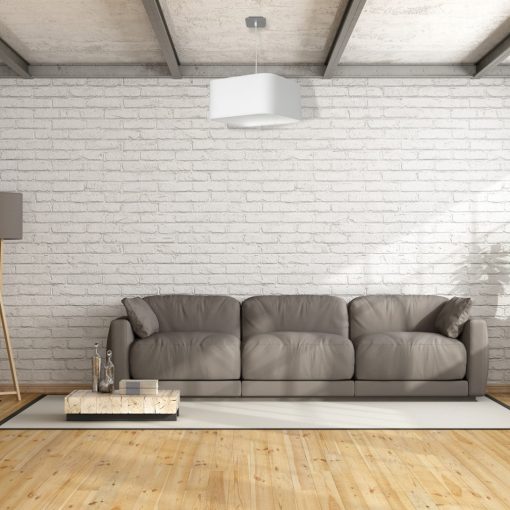 Pendant lamp NAPOLI WHITE/CHROME 1xE27