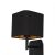 Wall lamp NAPOLI BLACK/GOLD 1xE27