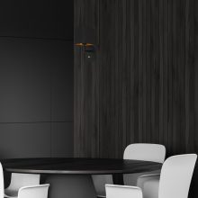 Wall lamp NAPOLI BLACK/GOLD 1xE27