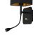 Wall lamp NAPOLI BLACK/GOLD 1xE27 + 1W LED
