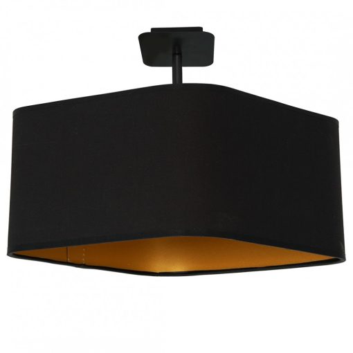 Ceiling lamp NAPOLI BLACK/GOLD 1xE27