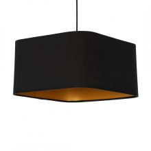 Pendant lamp NAPOLI BLACK/GOLD 1xE27