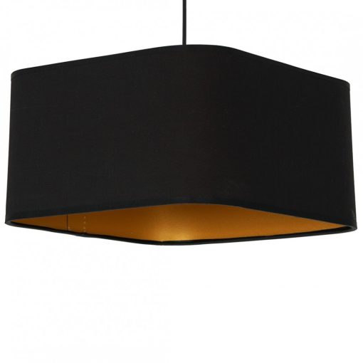 Pendant lamp NAPOLI BLACK/GOLD 1xE27
