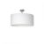 Ceiling lamp CASINO WHITE/CHROME 1xE27