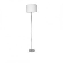 Lampa stojąca CASINO WHITE/CHROME 1xE27