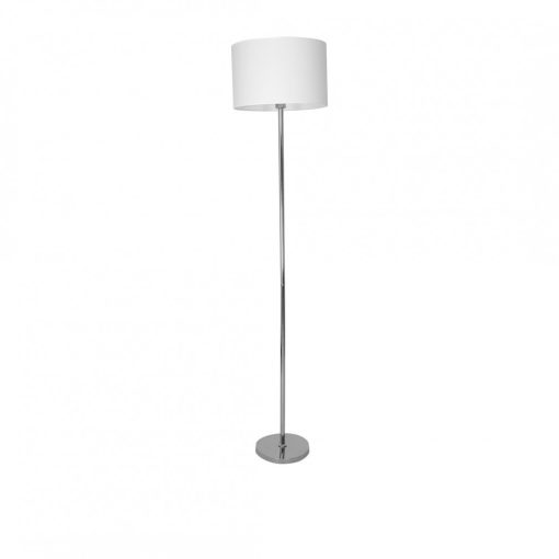 Lampa stojąca CASINO WHITE/CHROME 1xE27