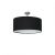 Ceiling lamp CASINO BLACK/CHROME 1xE27
