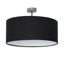 Ceiling lamp CASINO BLACK/CHROME 1xE27