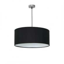 Pendant lamp CASINO BLACK/CHROME 1xE27