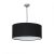 Pendant lamp CASINO BLACK/CHROME 1xE27