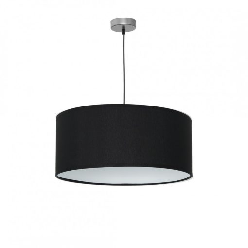 Pendant lamp CASINO BLACK/CHROME 1xE27