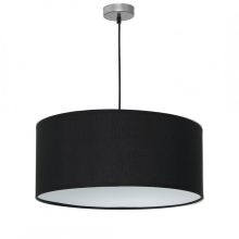 Pendant lamp CASINO BLACK/CHROME 1xE27