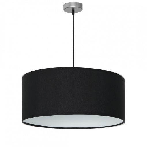 Pendant lamp CASINO BLACK/CHROME 1xE27