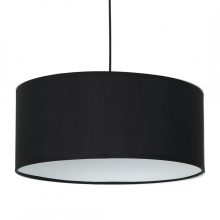 Pendant lamp CASINO BLACK/CHROME 1xE27