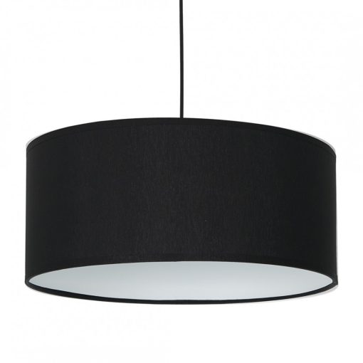Pendant lamp CASINO BLACK/CHROME 1xE27