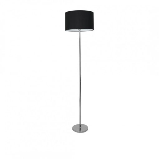 Lampa stojąca CASINO BLACK/CHROME 1xE27