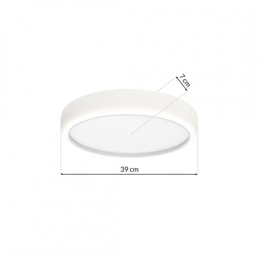 Ceiling  GEA WHITE 36W LED Ø390 mm