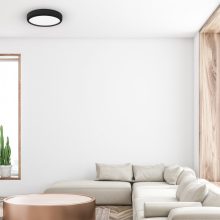 Ceiling  GEA BLACK 36W LED Ø390 mm
