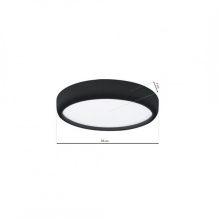 Ceiling  GEA BLACK 36W LED Ø390 mm