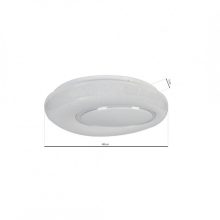 Ceiling  BONO 52W LED Ø480 mm