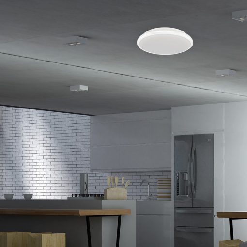 Ceiling  TERMA WHITE 18W LED IP44 Ø280 mm