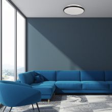 Ceiling  TERMA BLACK 18W LED IP44 Ø280 mm