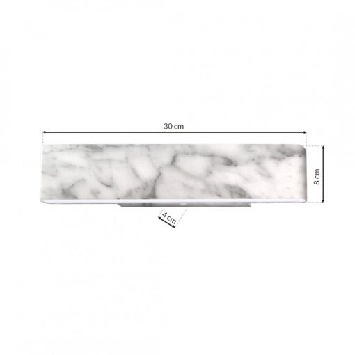 Wall lamp PIERCE WHITE 12W LED