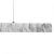Pendant lamp PIERCE WHITE 18W LED