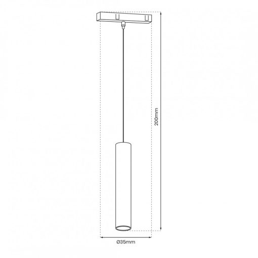 MAGNETIC TRACK 7W LED