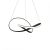 Pendant lamp CAPPIO BLACK 36W LED