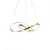 Pendant lamp CAPPIO GOLD 36W LED