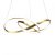 Pendant lamp CAPPIO GOLD 36W LED