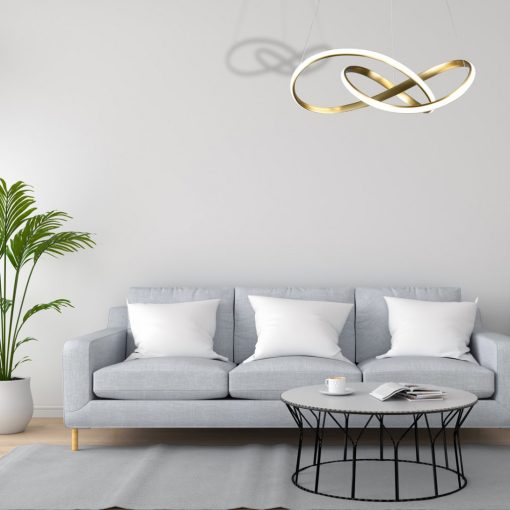 Pendant lamp CAPPIO GOLD 36W LED
